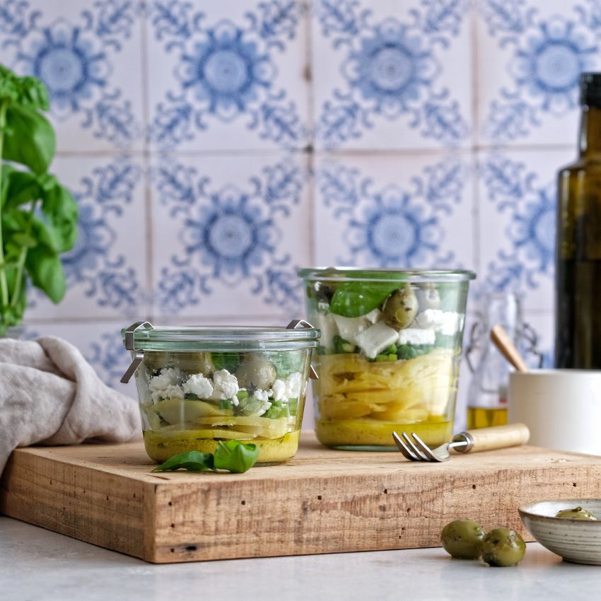 Salat im Glas – 3 leckere Rezepte (Meal Prep)